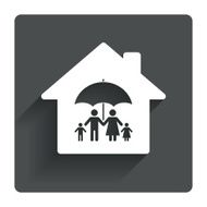 Complete family home insurance icon