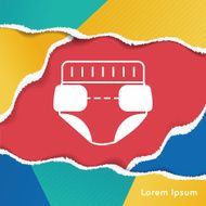 baby diaper icon N2