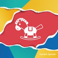 baby toy horse icon N2