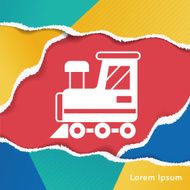 baby toy train icon N2