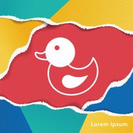 baby toy duck icon N3