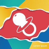 Baby pacifiers icon N3