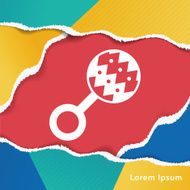 Baby Rattle Icon N7