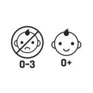 Children warning icons