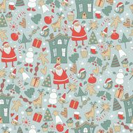 Seamless Christmas Background N2