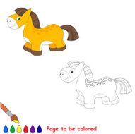 Baby toy horse Kid game