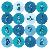 Happy Mothers Day Icons N138