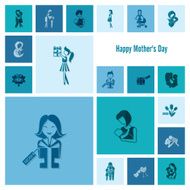Happy Mothers Day Icons N140