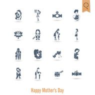 Happy Mothers Day Icons N143