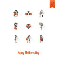 Happy Mothers Day Icons N149