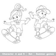 Skateboarding