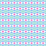 Abstract vivid seamless pattern illustration