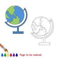 Color the EARTH by sample