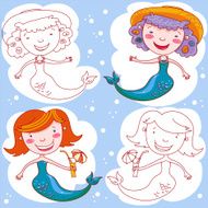 Mermaid Set N3