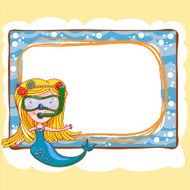 Mermaid And Diving Frame