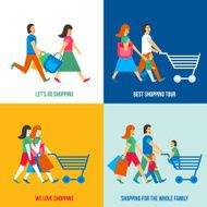 Shopping People Design Concept