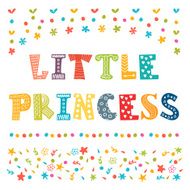 Little Princess Cute greeting card for little girl N2