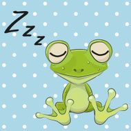 Sleeping Frog