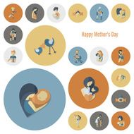 Happy Mothers Day Icons N155