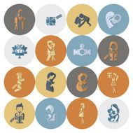 Happy Mothers Day Icons N157