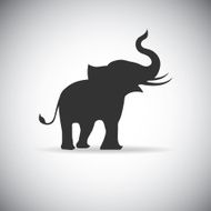 silhouette elephants N2
