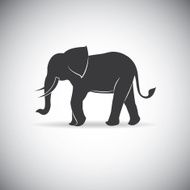 silhouette elephants N3