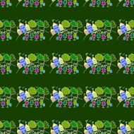 Colorful seamless pattern on blackboard N36