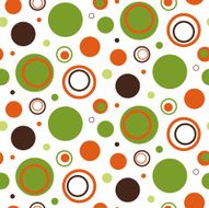retro circles background