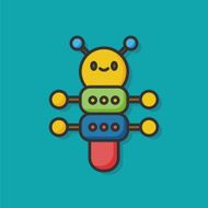 bug toy icon