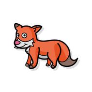 animal fox doodle