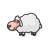 animal sheep doodle