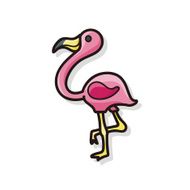animal Crane doodle N2