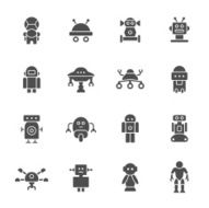 Robot icons