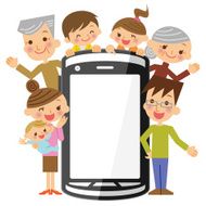Family and phone
