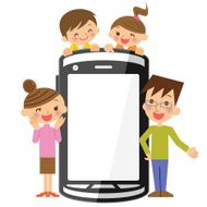 Family and phone N2