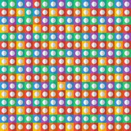 Abstract geometric pattern colorful squares N6