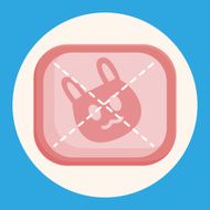 Baby bib theme elements