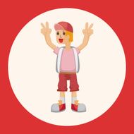 boy character theme elements N8