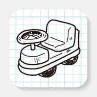toy cart doodle N2