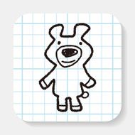 Doodle Bear Doll