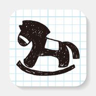 Doodle Rocking horse