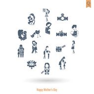 Happy Mothers Day Icons N169