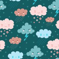 Cartoon seamless pattern N2