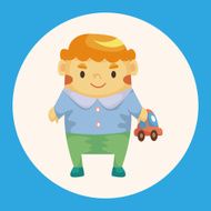 family boy character theme elements N2