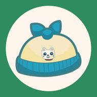 baby hat theme elements N2