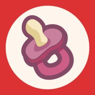 Baby pacifiers theme elements N3