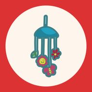 baby hanging theme elements