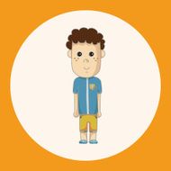 family boy character theme elements N3