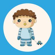 person character baby theme elements N5