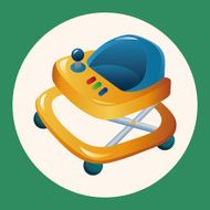 Baby walker theme elements N2